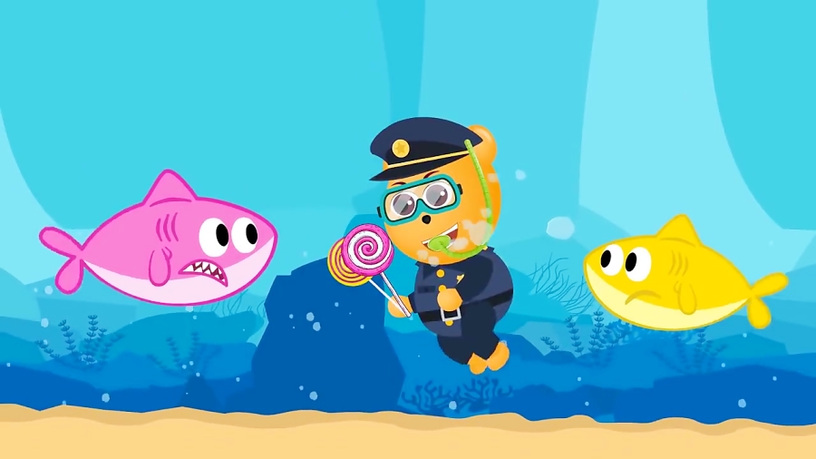 کارتون کوسه کوچولو - آموزش زبان انگلیسی برای کودکان - اپیزود 17